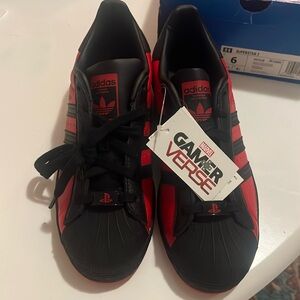 Adidas Marvel x Playstation x Superstar 'Spider-Man: Miles Morales' GV7129
